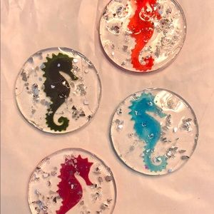 Seahorse Coasters